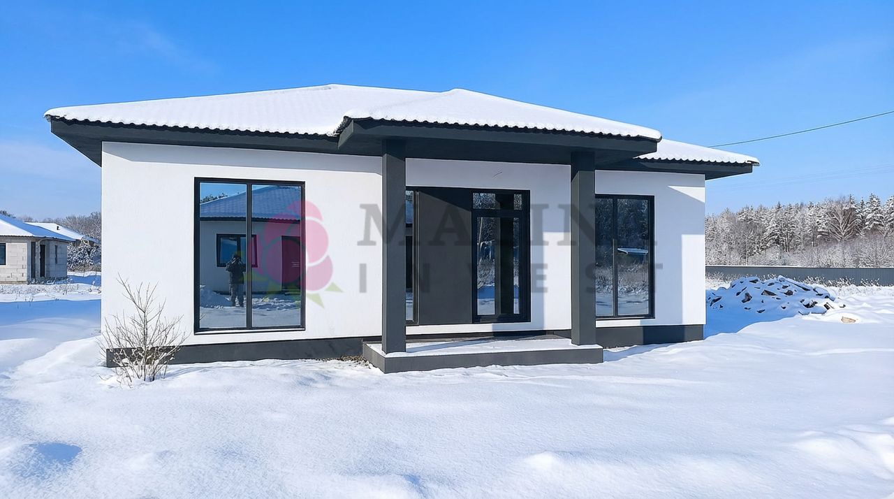 Дом из газобетона 59 м2